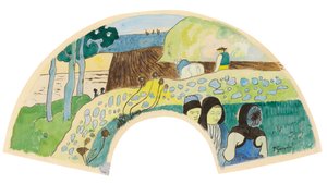 Scena bretone da Paul Gauguin