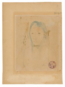 Busto di una Donna Tahitiana