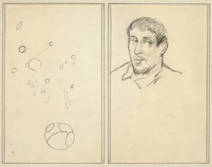 Cerchi e Numeri; Autoritratto [recto]
