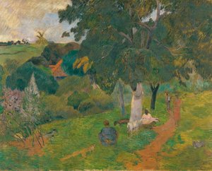 Andare e venire, Martinica, 1887 da Paul Gauguin