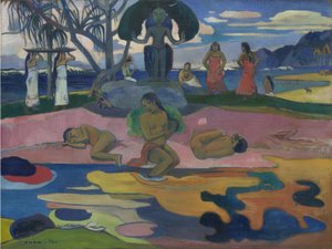 Giorno del Dio (Mahana no Atua) 1894 da Paul Gauguin