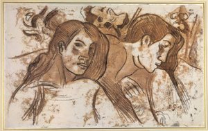 Due donne marquisiane da Paul Gauguin