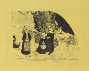 Drammi del mare: Bretagna, 1889 da Paul Gauguin