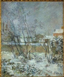 Effetto di neve, o La neve in rue Carcel da Paul Gauguin