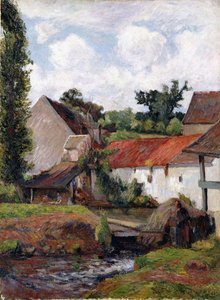 Fattoria a Osny, 1883 da Paul Gauguin