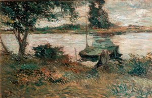 Riva del fiume da Paul Gauguin