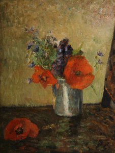 Francese: Fiori estivi in un calice da Paul Gauguin