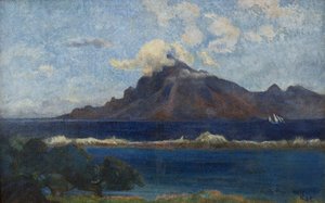 Francese: Paysage de Te vaa da Paul Gauguin