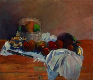 Frutti e coltello, 1901 da Paul Gauguin