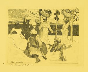 Heuschrecken und Ameisen: Ein Souvenir aus Martinique da Paul Gauguin