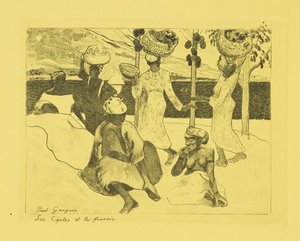 Cavallette e formiche: Un ricordo della Martinica, 1889 da Paul Gauguin