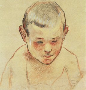 Testa di un Ragazzo da Paul Gauguin