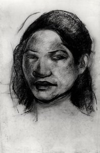 Testa di un tahitiano da Paul Gauguin