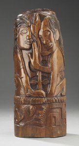 Hina e Fatu, c.1892 da Paul Gauguin