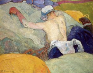 Nel caldo, o I maiali, 1888 da Paul Gauguin