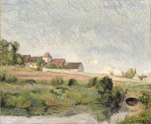 La Ferme de la Groue, Osny, 1883 da Paul Gauguin