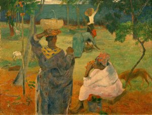 La raccolta dei frutti (o I manghi) da Paul Gauguin
