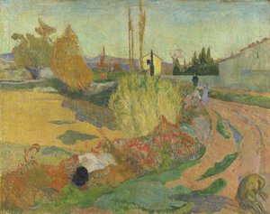 Paesaggio ad Arles, 1888