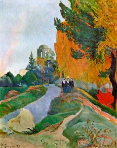 Paesaggio ad Arles vicino agli Alyscamps, 1888