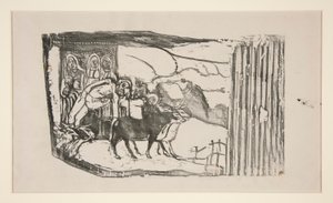 Il Calvario Bretone da Paul Gauguin