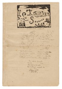 Il sorriso: Diario birichino, febbraio 1900 da Paul Gauguin