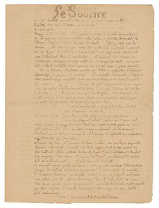 Le sourire: Journal sérieux, 19 settembre 1899 da Paul Gauguin