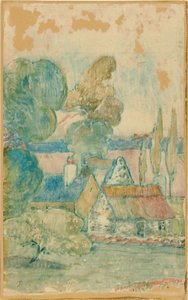 Le Chaumières da Paul Gauguin