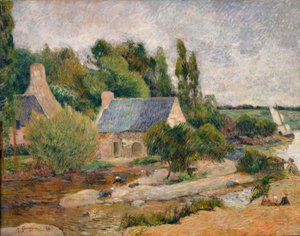 Le lavandaie a Pont-Aven da Paul Gauguin