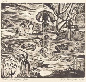 Mahana Atua (Il cibo degli dei) da Paul Gauguin
