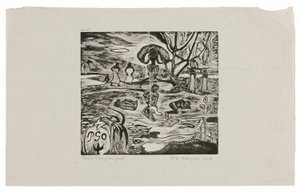 Mahana atua (Giorno del Dio) da Paul Gauguin