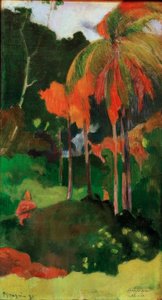 Mahana maa I da Paul Gauguin