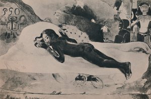 Manao Tupapau Lo spirito dei morti guarda, c.1892, 1946 da Paul Gauguin