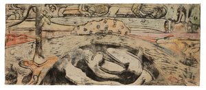 Manao tupapau (Lei pensa al fantasma o Il fantasma pensa a lei) da Paul Gauguin