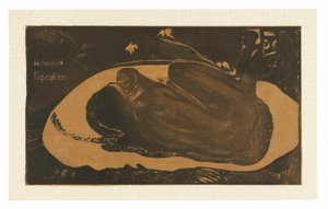 Manau tupapau (She Thinks of the Ghost o The Ghost Thinks of Her), dalla suite Noa Noa da Paul Gauguin