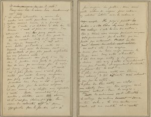 Pagine di Manoscritto [recto] da Paul Gauguin
