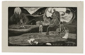 Maruru (Offerte di gratitudine), dalla suite Noa Noa da Paul Gauguin