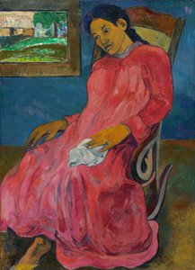 Tahitiano:  Faaturuma Malinconico da Paul Gauguin