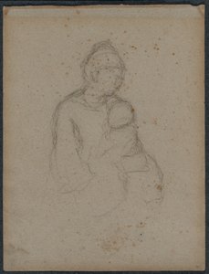 Madre e Bambino (recto) da Paul Gauguin