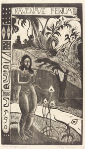 Nave Nave Fenua (Terra deliziosa) da Paul Gauguin