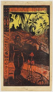 Nave Nave Fenua, dalla serie Noa Noa da Paul Gauguin
