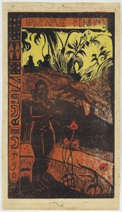 Nave Nave Fenua dalla serie Noa Noa da Paul Gauguin
