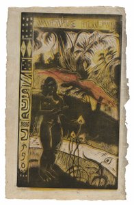 Nave nave fenua (Terra deliziosa), dalla suite Noa Noa da Paul Gauguin