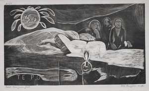 Noa Noa: Te Po (Notte Eterna) da Paul Gauguin