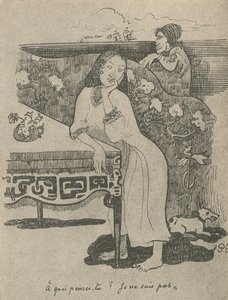Di cosa stai pensando non lo so, 1936 da Paul Gauguin