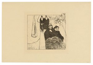 Vecchie Donne di Arles, dalla Suite Volpini da Paul Gauguin