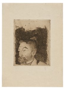 Ritratto di Stéphane Mallarmé da Paul Gauguin