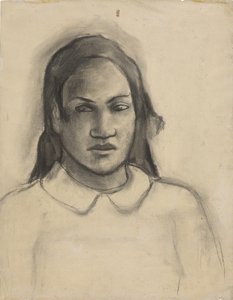Ritratto di Tehamana, 1891-93 da Paul Gauguin