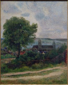 Rouen, la chiesa di Saint-Ouen da Paul Gauguin