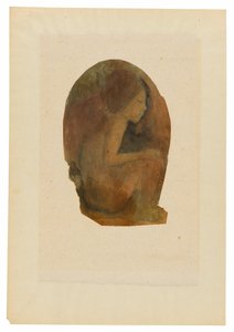 Giovane tahitiano seduto da Paul Gauguin