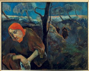 Autoritratto o Cristo nel Giardino degli Ulivi da Paul Gauguin